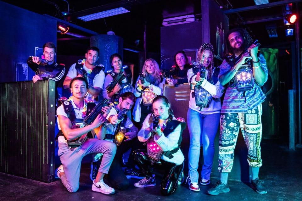 Aloha Amsterdam: Laser Tag Experience - The 15-minute battle: how it plays out