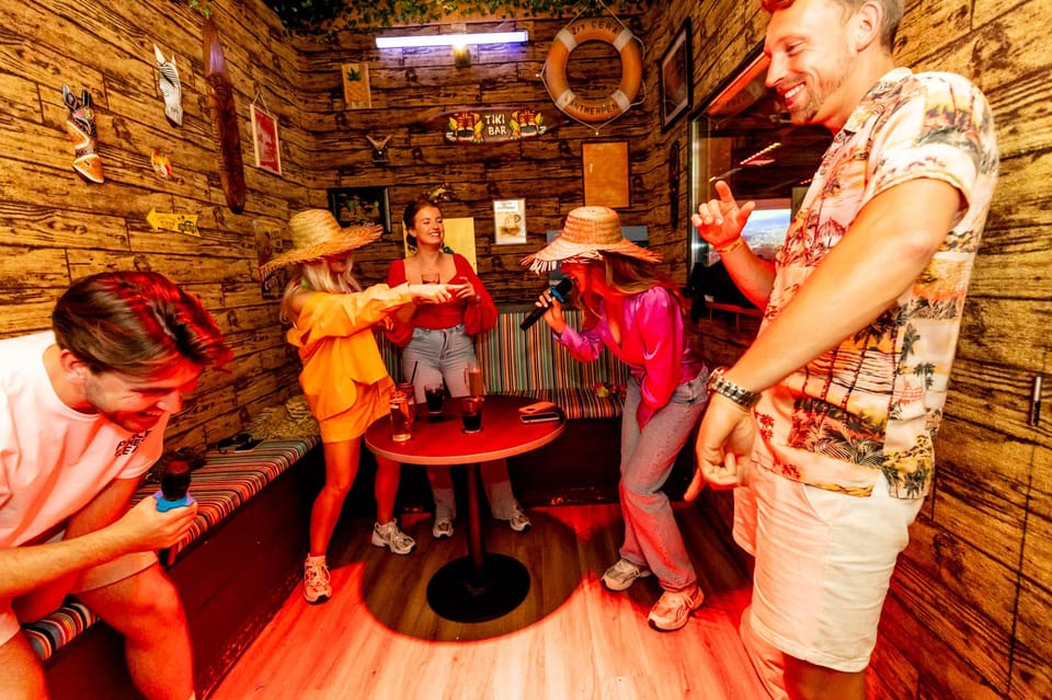 Aloha Amsterdam: Private Karaoke Booth with 20.000 Songs - Where the Booth Feels Like a Shortcut From Central Station