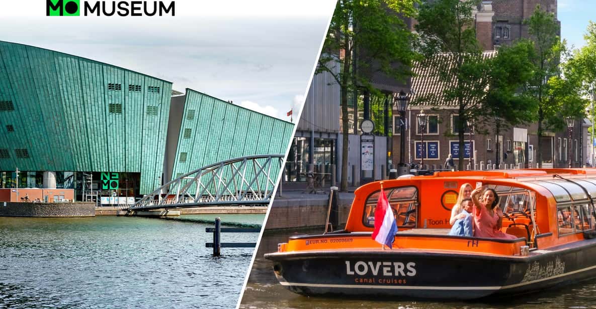 Amsterdam: 1-Hour Canal Cruise & NEMO Science Museum - The fast combo: Amsterdam canals plus NEMO’s hands-on science