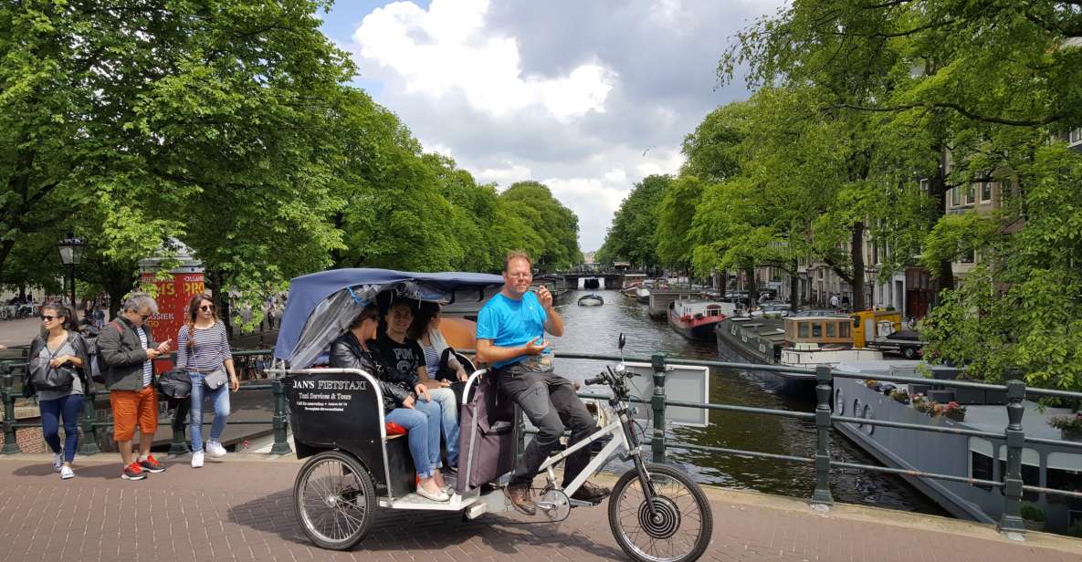 Amsterdam: 2-Hour Sightseeing Tour by Rickshaw - Bike-taxi rickshaws: why this beats walking or biking