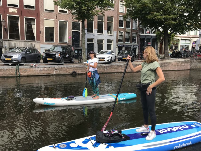 Amsterdam: 2-Hour Stand Up Paddle Board Tour - The route back: Red Light District or de Oude Waal