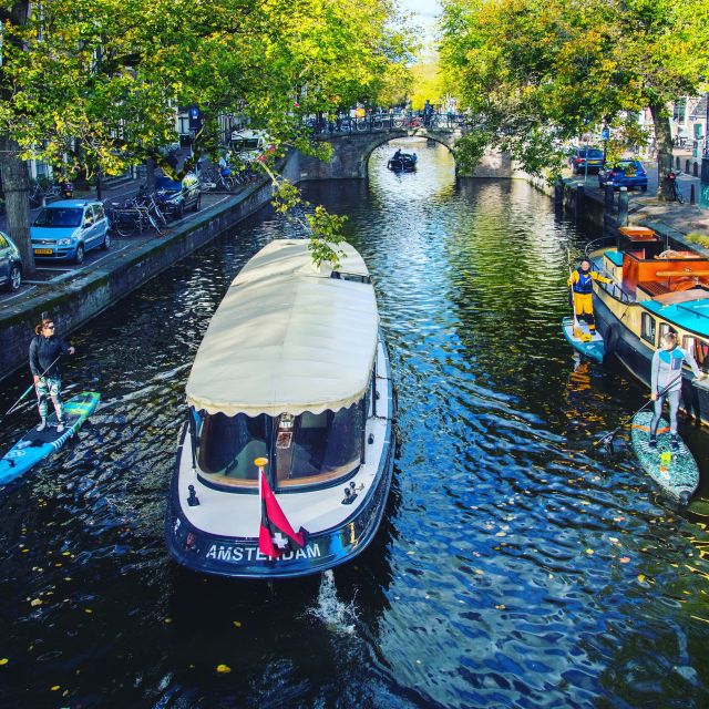 Amsterdam: 2-Hour Stand Up Paddle Board Tour - The first 30 minutes matter: learning SUP balance in a quiet canal