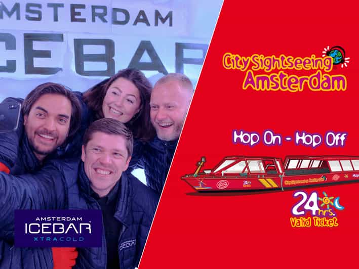 Amsterdam: 24-Hour Hop-On Hop-Off Boat and XtraCold Icebar - Getting oriented at XtraCold: where you start and when you enter
