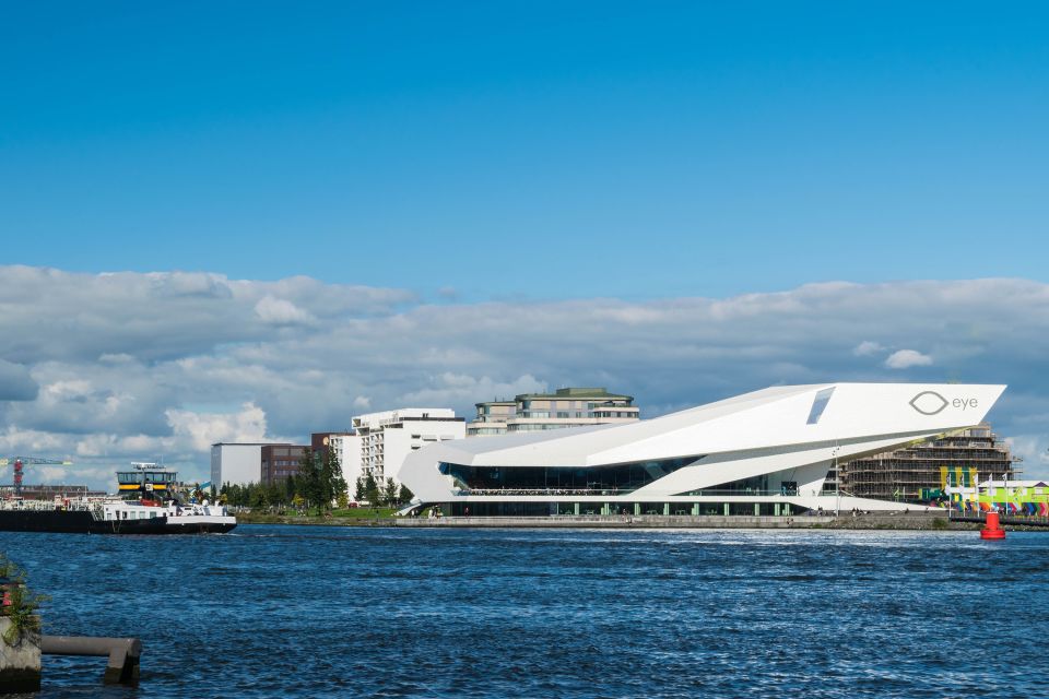 Amsterdam: 3-Hour Private Highlights City Tour by Minivan - IJ River crossing: modern Dutch architecture comes into view