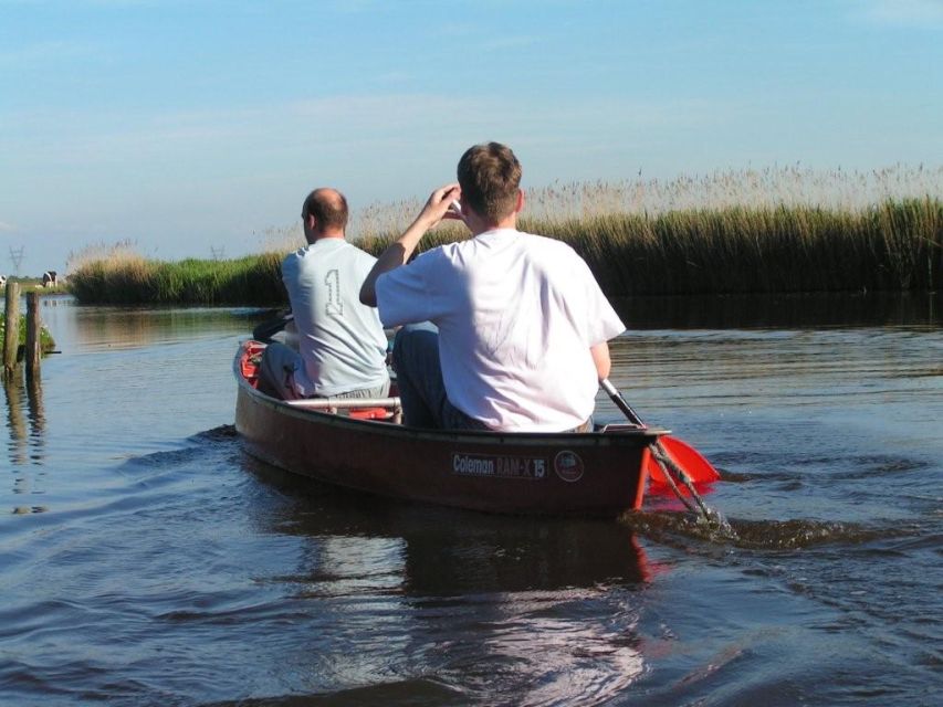 Amsterdam 5-Hour Guided Canoe Trip in the Wetlands - Canoeing through reeds: what the route is really like