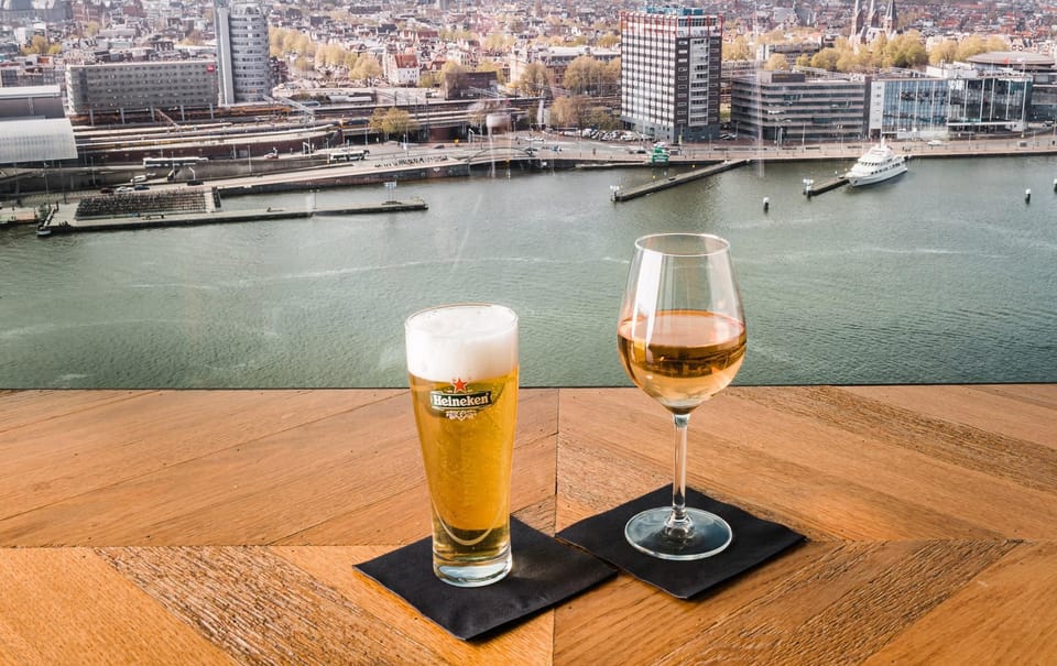 Amsterdam: A'DAM Lookout Entry Ticket with 2 Drinks - A’DAM Lookout Turns Amsterdam Into a Three-Dimensional Map