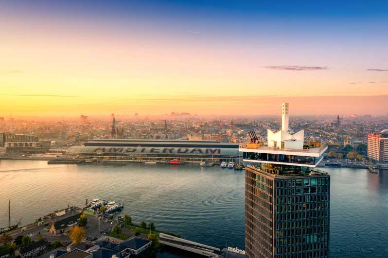 Amsterdam: A'DAM Lookout Entry Ticket with 2 Drinks - Elevator to the Top: Quick Lift, Slow Look