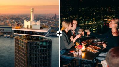Amsterdam: A'DAM Lookout Ticket and Lunch or Dinner Voucher - Above Amsterdam: what the 100-meter lookout experience really gives you