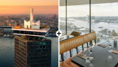 Amsterdam: A'DAM Lookout with Revolving Restaurant Moon - Getting up: what to expect on the way to the top