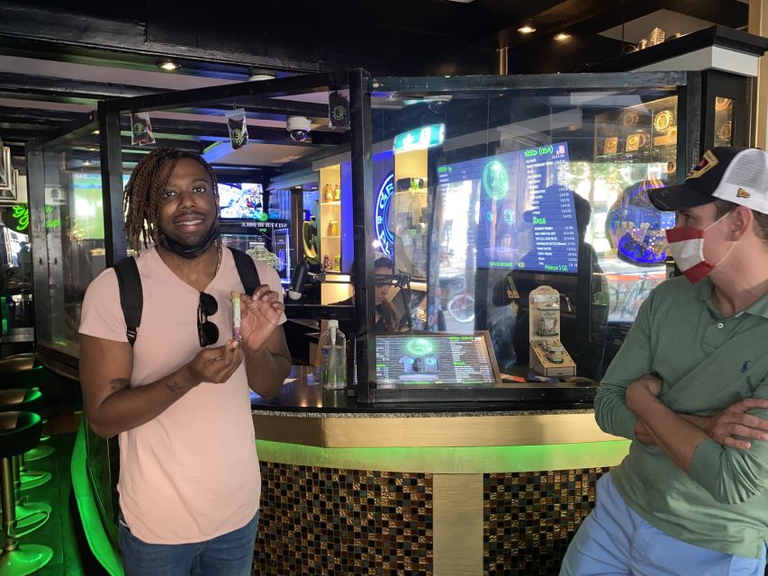 Amsterdam After Dark: Red Light Cannabis Odyssey - From the Frisco Inn to a Red Light District map in 90 minutes