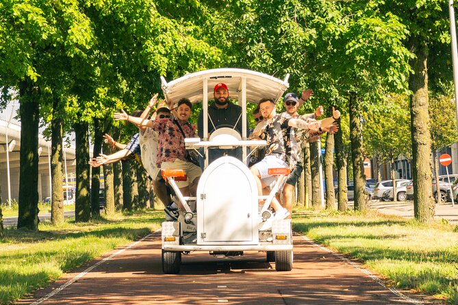 Amsterdam Beer Bike Blast Private Tour - With Beer On Tap - A Licensed Beer Bike Solves the Amsterdam Drinking Problem