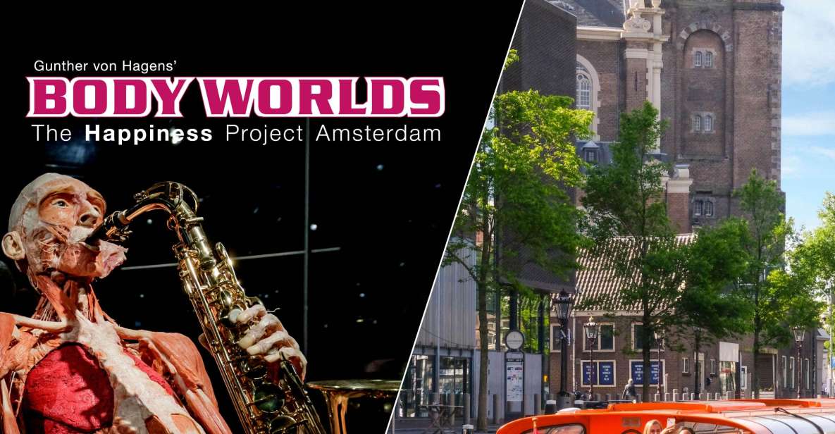 Amsterdam: Body Worlds Exhibition and Canal Cruise - After the museum: the canal cruise that gives you breathing room