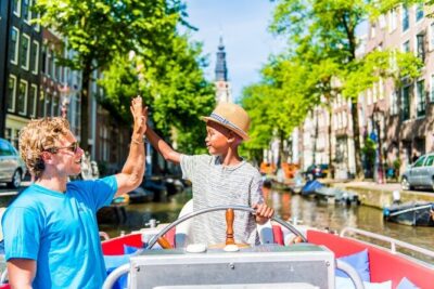 Amsterdam Canal Cruise in Open Boat with Unlimited Drinks Option - Comfort at the waterline: blankets, umbrellas, and space