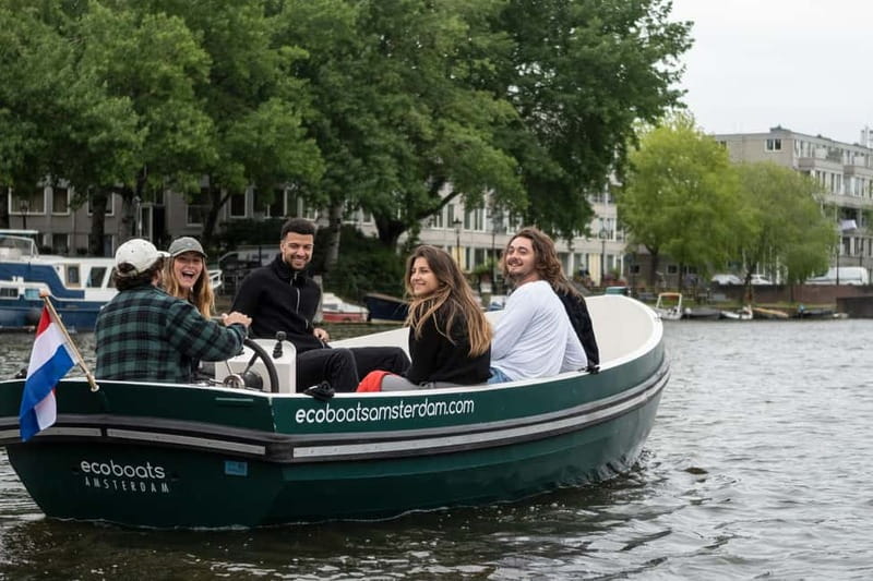 Amsterdam: Captain For a Day 2-Hour Boat Rental - Zandhoek 22 or Daniël Goedkoopstraat 1: picking the best launch spot