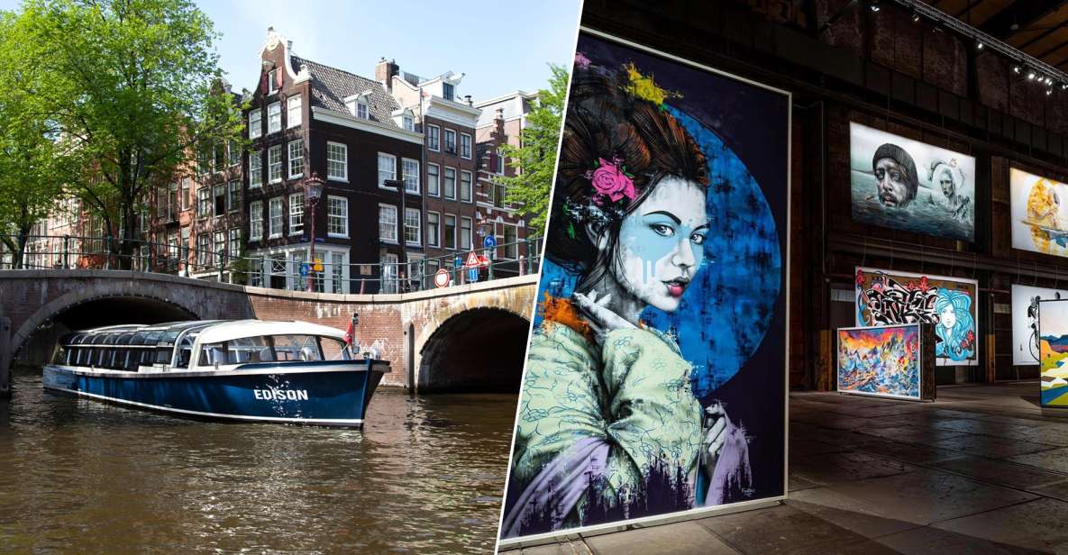Amsterdam: City Canal Cruise & Straat Museum - The Straat Museum experience at NDSM-Plein 1: street art with museum context