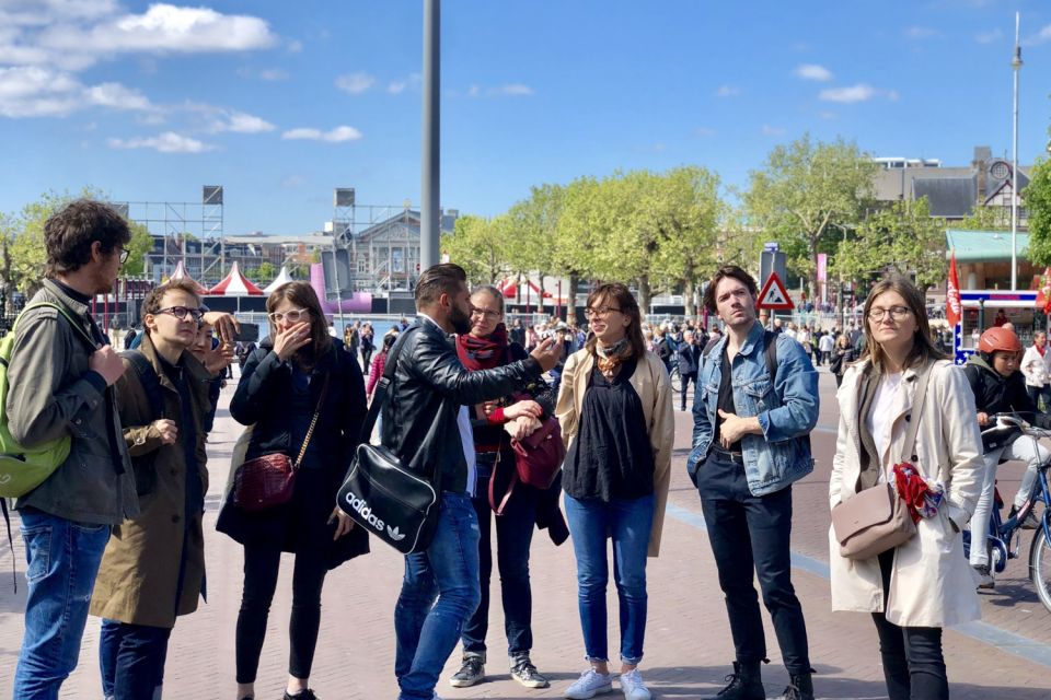 Amsterdam City Center Guided Walking Tour - 12 guests 2,5h - Stop-by-stop route: what each segment is really for