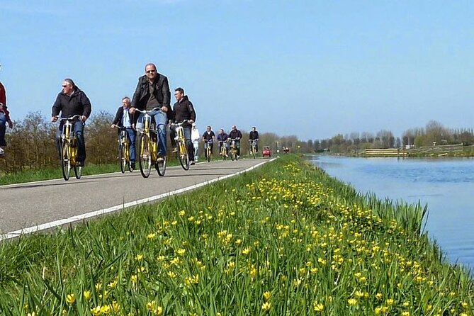 Amsterdam Countryside and Villages Bike Tour - Ferry over the IJ and the shift to canalside biking