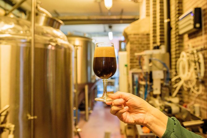 Amsterdam Craft Beer Brewery Tour by Bus with Tastings - Stop 1 at Oedipus Craft Space: a strong kickoff