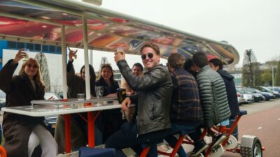 Amsterdam: Dutch Beer Bike Blast Tour with Onboard Bar - Getting started at Rhoneweg 1: quick logistics that matter