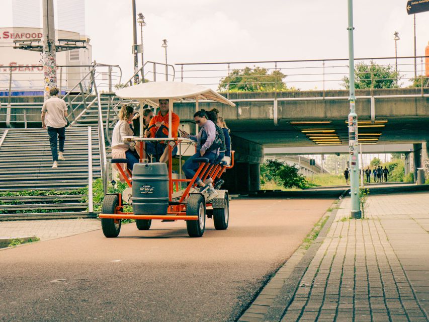 Amsterdam: Dutch Beer Bike Blast Tour with Onboard Bar - Coffeeshop Sloterdijk stop: a short browse, not a major detour