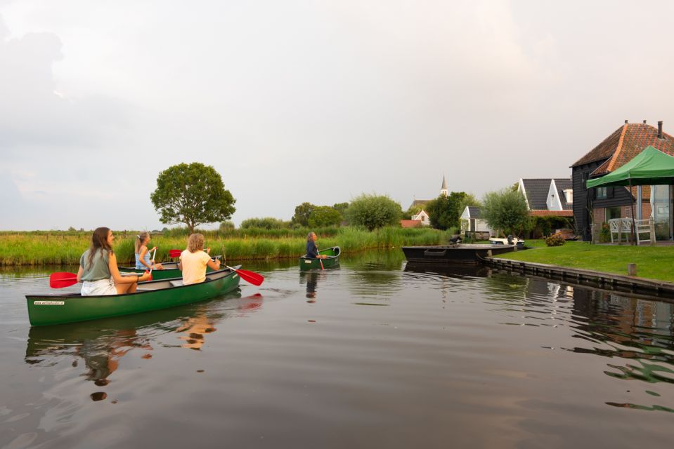 Amsterdam: Dutch Countryside Sunset Canoe Tour - From Amsterdam Noord to the polders: start here, then slow down