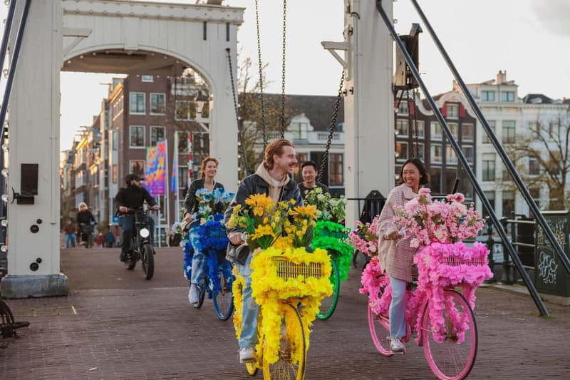 Amsterdam: Explore Canals, Guided Tour on Flower Bikes - Why a FlowerBike is more than a novelty in Amsterdam