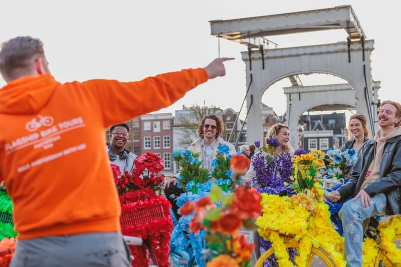 Amsterdam: Explore Canals, Guided Tour on Flower Bikes - What’s included (and why it adds real value at about $27)