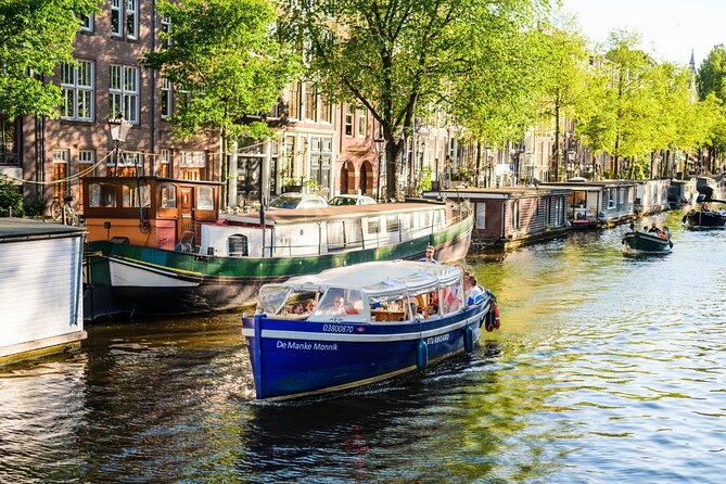 Amsterdam: German-speaking boat trip with bar on board - Key highlights worth your attention