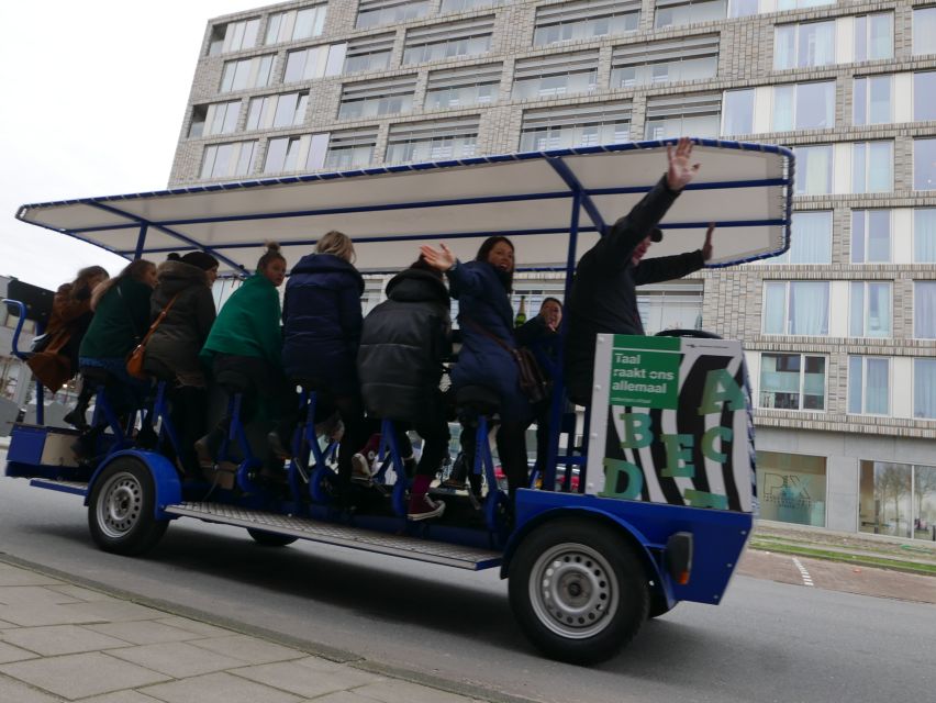 Amsterdam: Guided Beer or Prosecco Bike Tour - Beer Bike Basics: What This Mobile Bar Actually Does