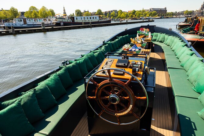 Amsterdam: Guided Open Boat Canal Cruise Unlimited Drinks Option - Key highlights to look for