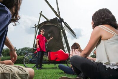 Amsterdam Highlights Bike Tour - Guided in EN/ES/DE/NL - Marine Terrein and the Scharrebiersluis Lock: A Water-City Starter Course