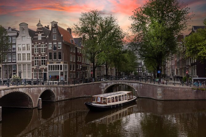 Amsterdam Historic Tour On Classic Saloon Boat - Weather, Covered Boats, and a Smooth 1-Hour Plan