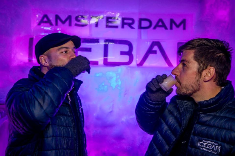 Amsterdam: Icebar Entry Ticket with 3 Drinks - The warm-up lounge near Rembrandtplein: calm before the cold