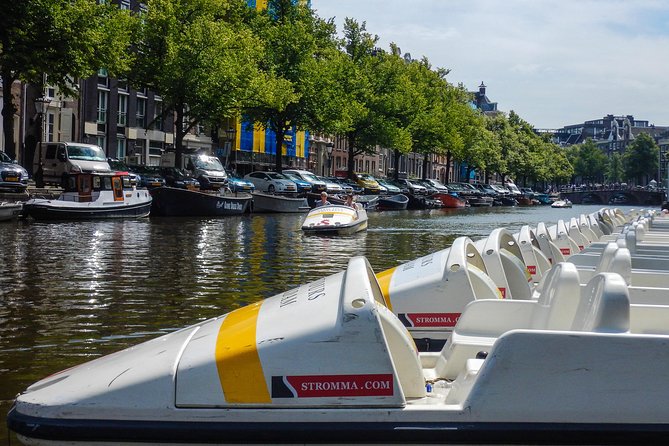 Amsterdam Independent Sightseeing by Pedal Boat - Where to Check In and How the Route Concept Works