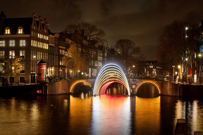 Amsterdam Light Festival Canal Cruise + Unlimited Drinks Option - Key points at a glance