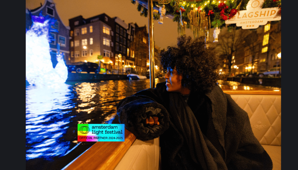Amsterdam: Light Festival Cruise With Drinks & Snacks - Onboard setup: host, skipper, and how the guide keeps it from feeling random