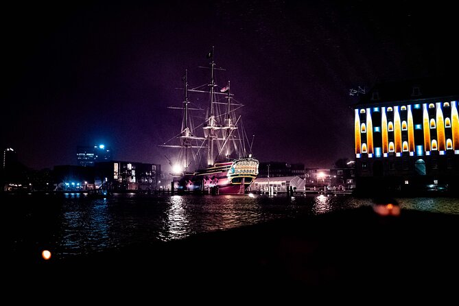 Amsterdam: Light Festival Shared Boat with unlimited drinks - How the route works: canals first, then the Light Festival