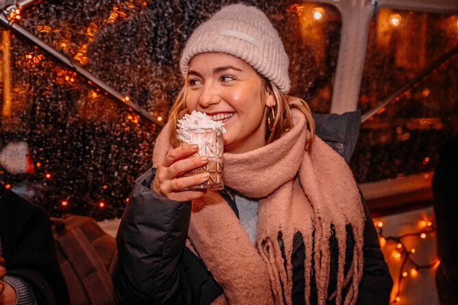 Amsterdam: Light Festival Shared Boat with unlimited drinks - The comfort setup: heaters, blankets, and a boat that feels cozy