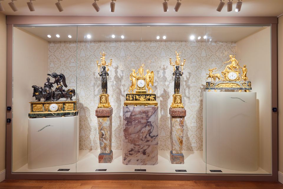 Amsterdam: Once Upon a Time Clock Exhibition Ticket - Inside the exhibition: gilded-bronze clocks with built-in stories