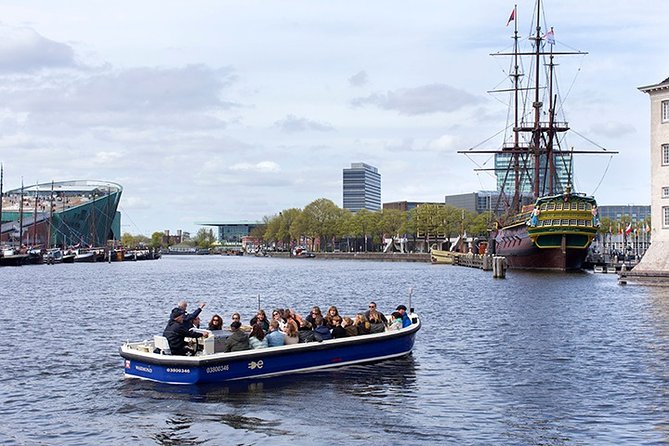 Amsterdam Open Boat Sightseeing Canal Cruise - A’DAM LOOKOUT: turning the view into a city map