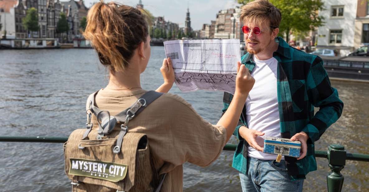 Amsterdam: "Operation 45 " Treasure Hunt Walking Tour - Mystery City Games HQ: start with a WWII backpack, not an app