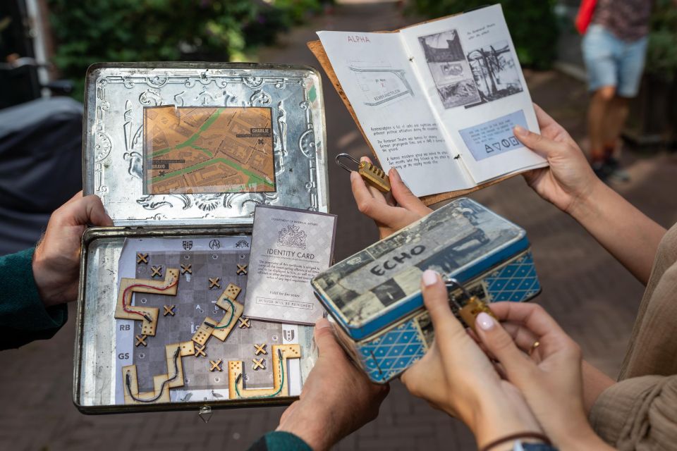 Amsterdam: "Operation 45 " Treasure Hunt Walking Tour - How the puzzle mechanics work (and why they feel fair)