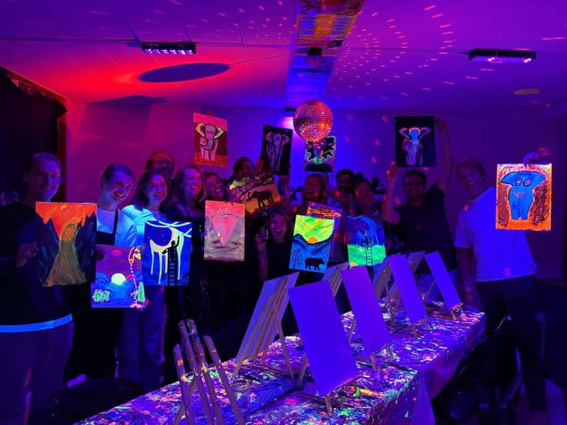 Amsterdam: Paint and Sip in the Dark at Rembrandt van Wine - Key highlights you’ll care about