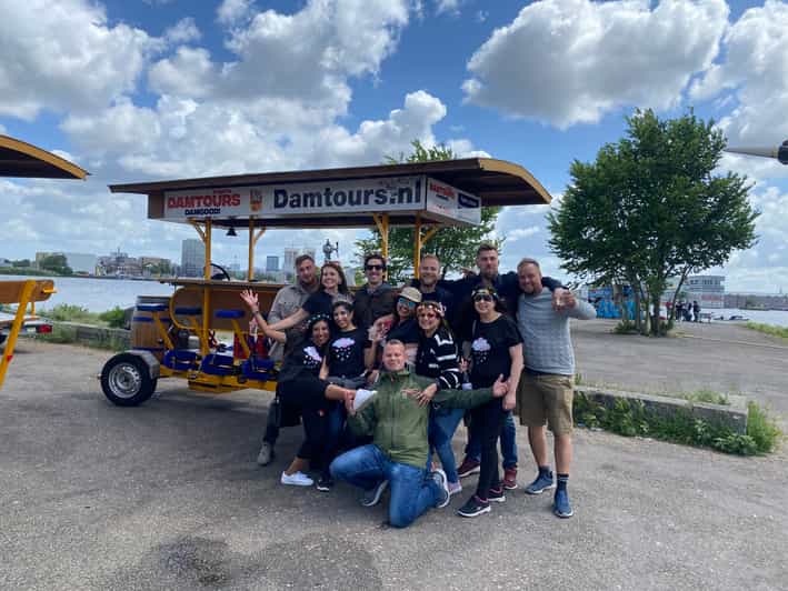 Amsterdam: Party Bike Tour with Beer - A 90-Minute Party Bike Loop From Houthavens