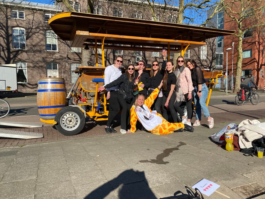 Amsterdam: Party Bike Tour with Beer - The Sober Driver and Electric Assist: Safety Without Killing the Fun