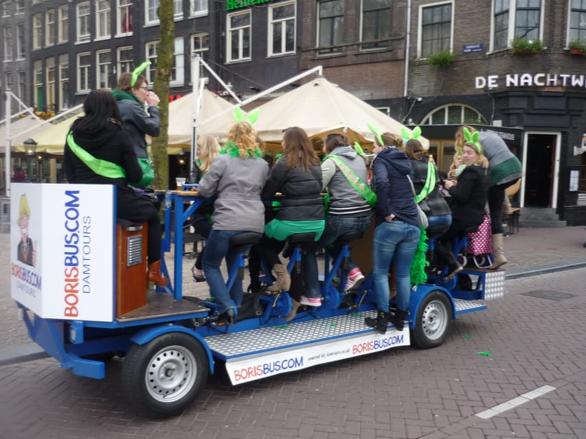 Amsterdam: Party Bike Tour with Beer - The Route Reality: Amsterdam-North Canals vs the Classic Canal Belt