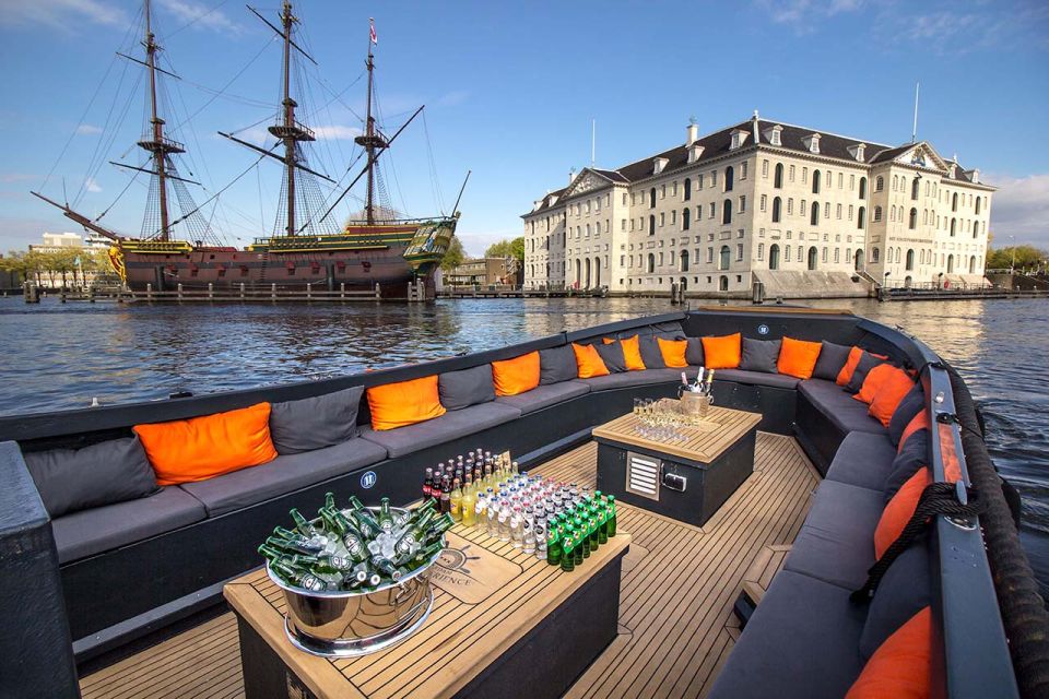 Amsterdam: Private BBQ Cruise with Personal Chef & Drinks - Your Route on Herengracht, Keizersgracht, Prinsengracht, and the Red Light District