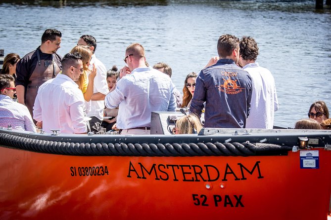 Amsterdam Private Boat Trip With Skipper, Burger and Beers - The itinerary from the water: canals, museums, churches, and canal-belt views