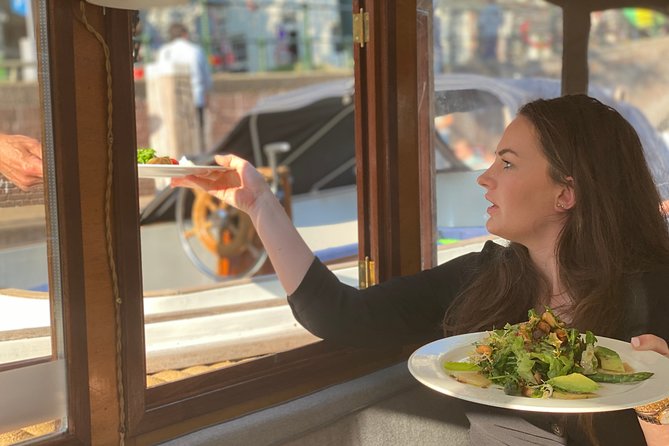 Amsterdam Private Dinner Cruise incl Drinks & 2-course Dinner 2hr - What you’re really paying for at $458.59 per person