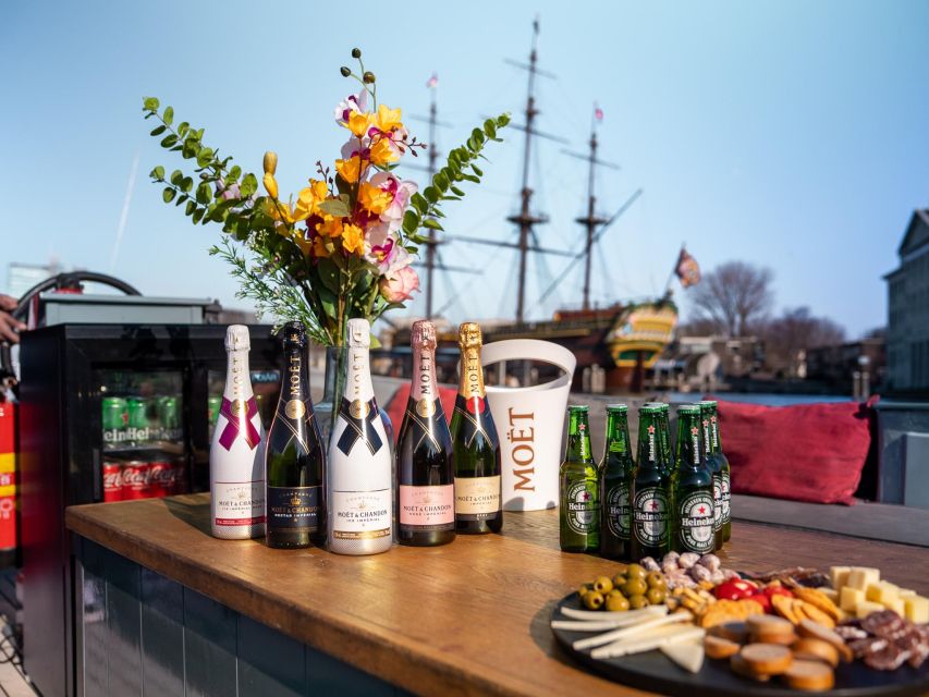 Amsterdam: Private Luxury Cruise with BBQ and Drinks - The Local Skipper and English Guidance: Humor Helps the Time Pass